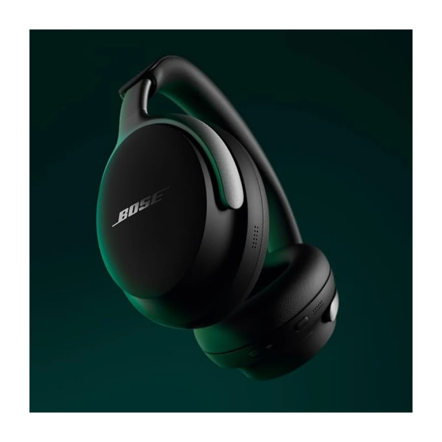 Bose QuietComfort Ultra Headphones, Auriculares inalámbricos con cancelación de ruido con audio espacial, Auriculares de diadema con micrófono, Batería de larga duración hasta 24 horas, Negro