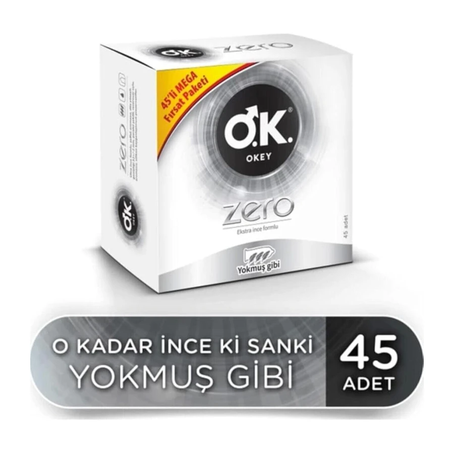 Okey Zero 45'li Prezervatif