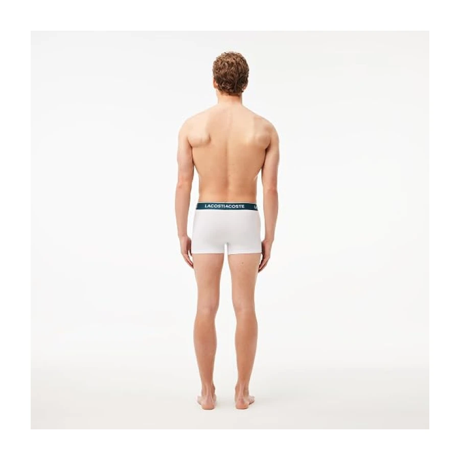 Lacoste Casual Classic 3 Pack Cotton Stretch Boxer Briefs Boxer Briefs Hombre (Pack de 3)
