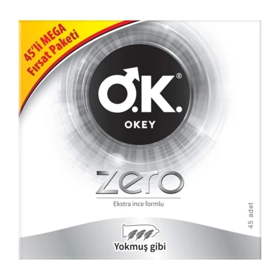 Okey Zero 45'li Prezervatif