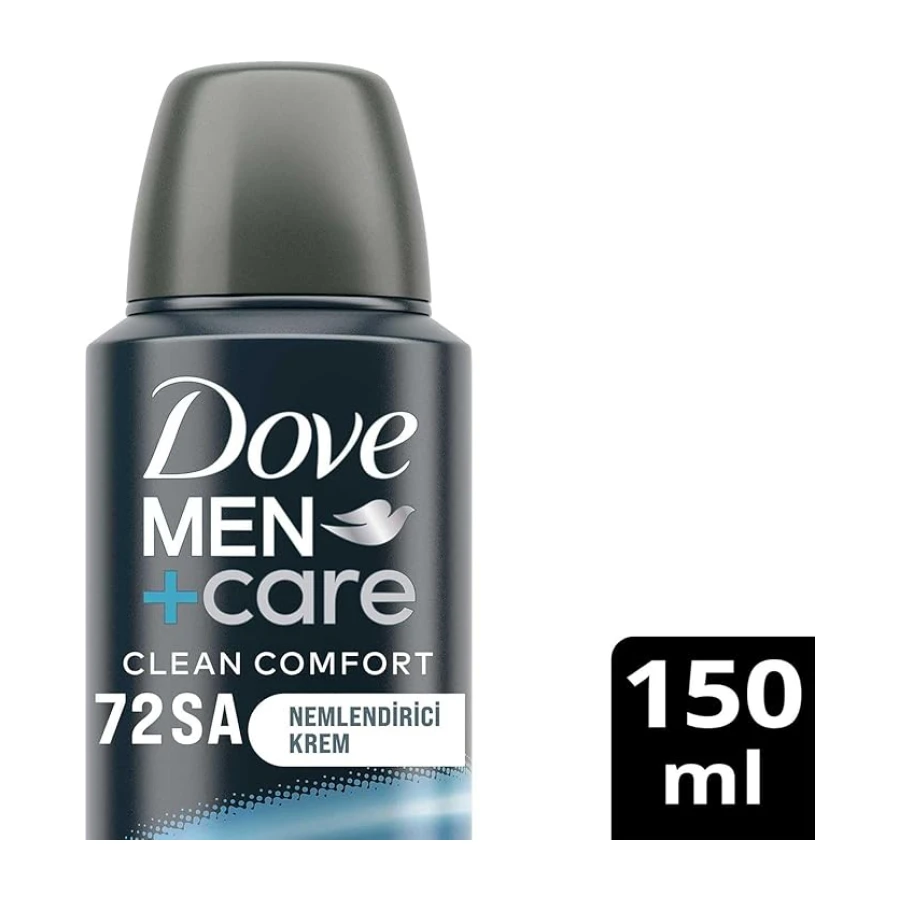 Dove Men Care Clean Comfort Sprey Deodorant 150 Ml