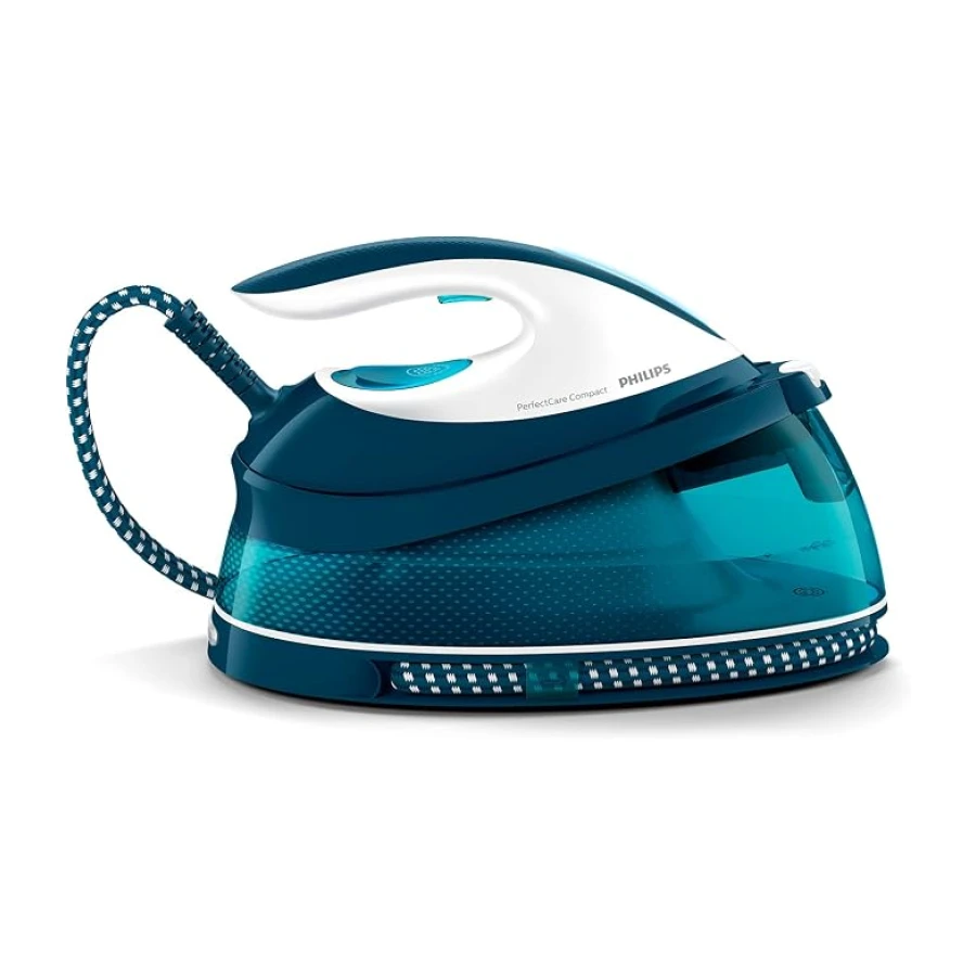 Philips PerfectCare de Planchado Compacto OptimalTEMP, 400 g Golpe, Azul