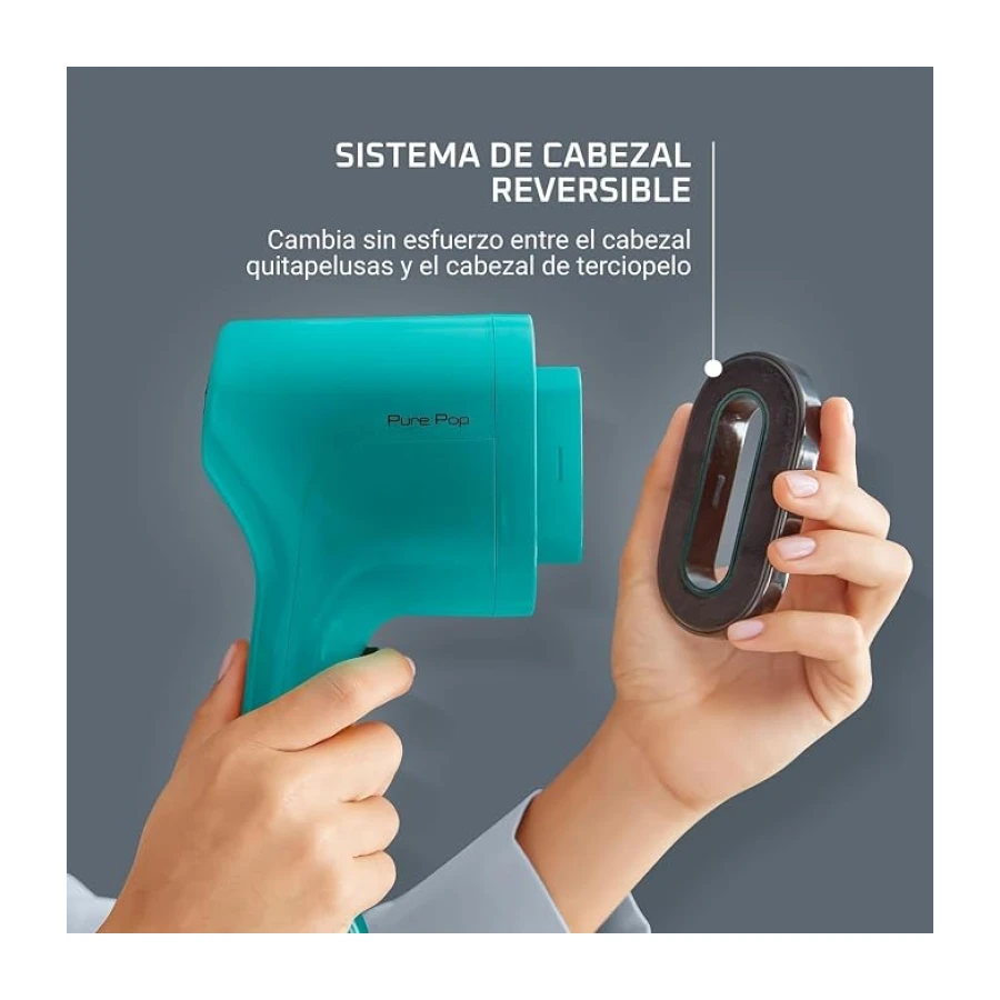 Rowenta Pure Pop, Plancha de Vapor 1300 W para Viaje, Verde