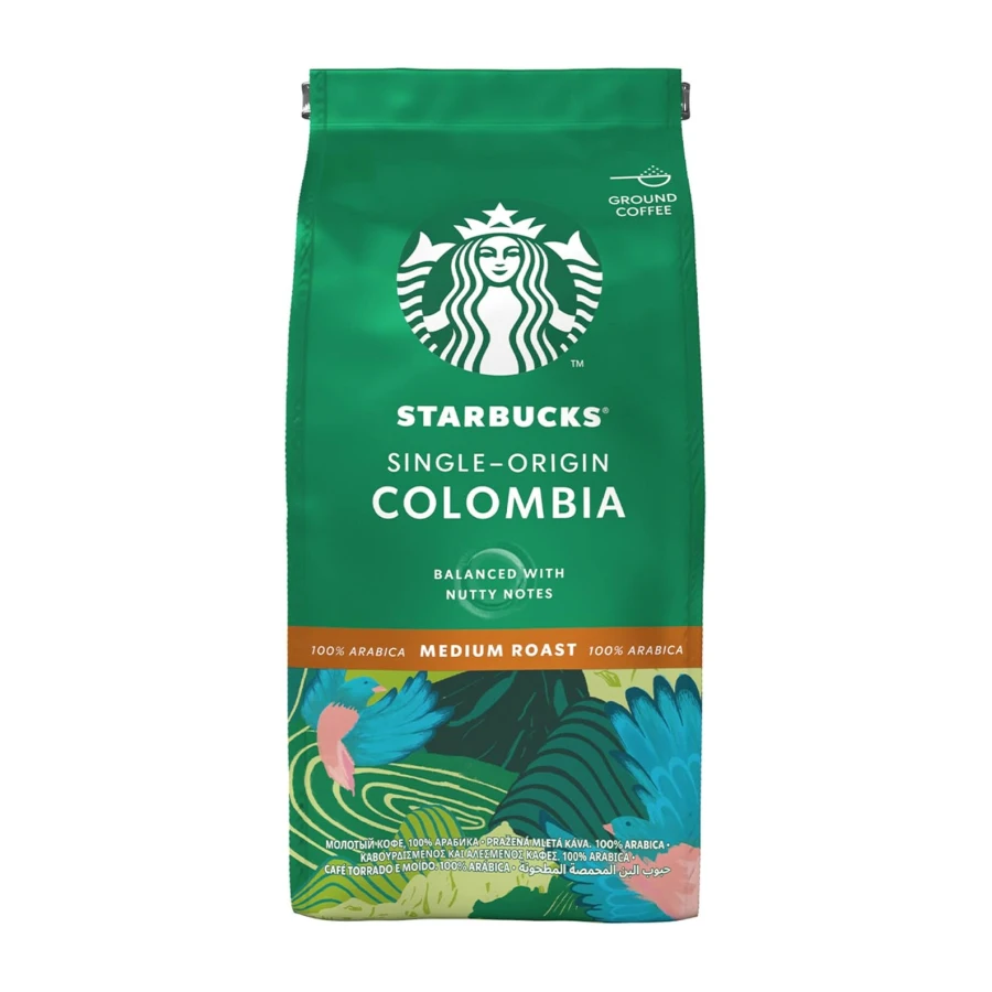 Starbucks Single-Origin Colombia Öğütülmüş Kahve 200 g