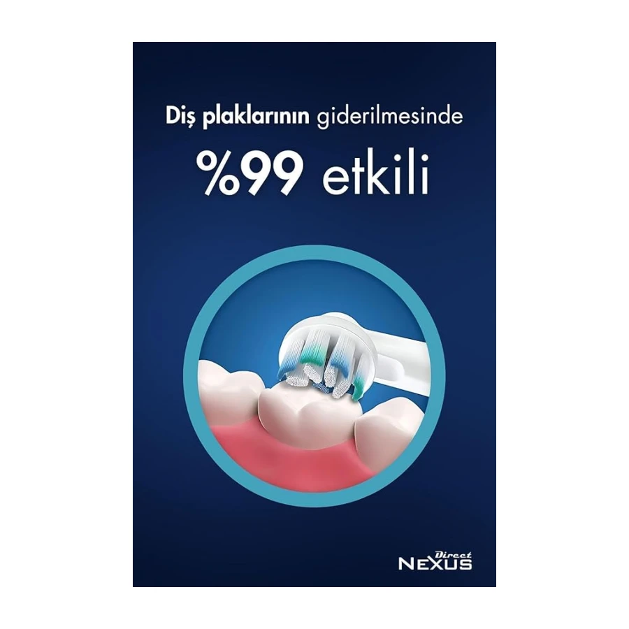 Direct Nexus Pro Elektrikli Şarj Edilebilir Diş Fırçası 3 farklı çalışma modu