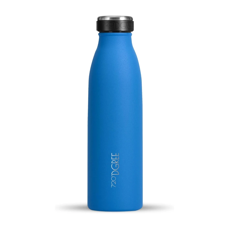 720°DGREE MilkyBottle Stainless Steel Water Bottle – 500 ml – BPA Free, Leakproof and Leakproof – Thermal Flask, Insulated Bottle – Gas Drinks, Sports, School, Gym, Outdoor