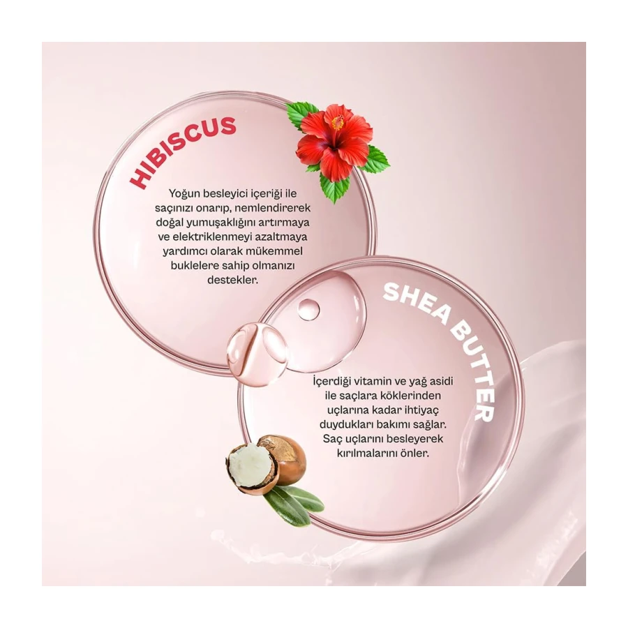 URBAN Care Twisted Curls Hibiscus & Shea Butter Kıvırcık ve Dalgalı Saçlara Özel Yoğun Saç Bakım Maskesi 230 ml- Vegan