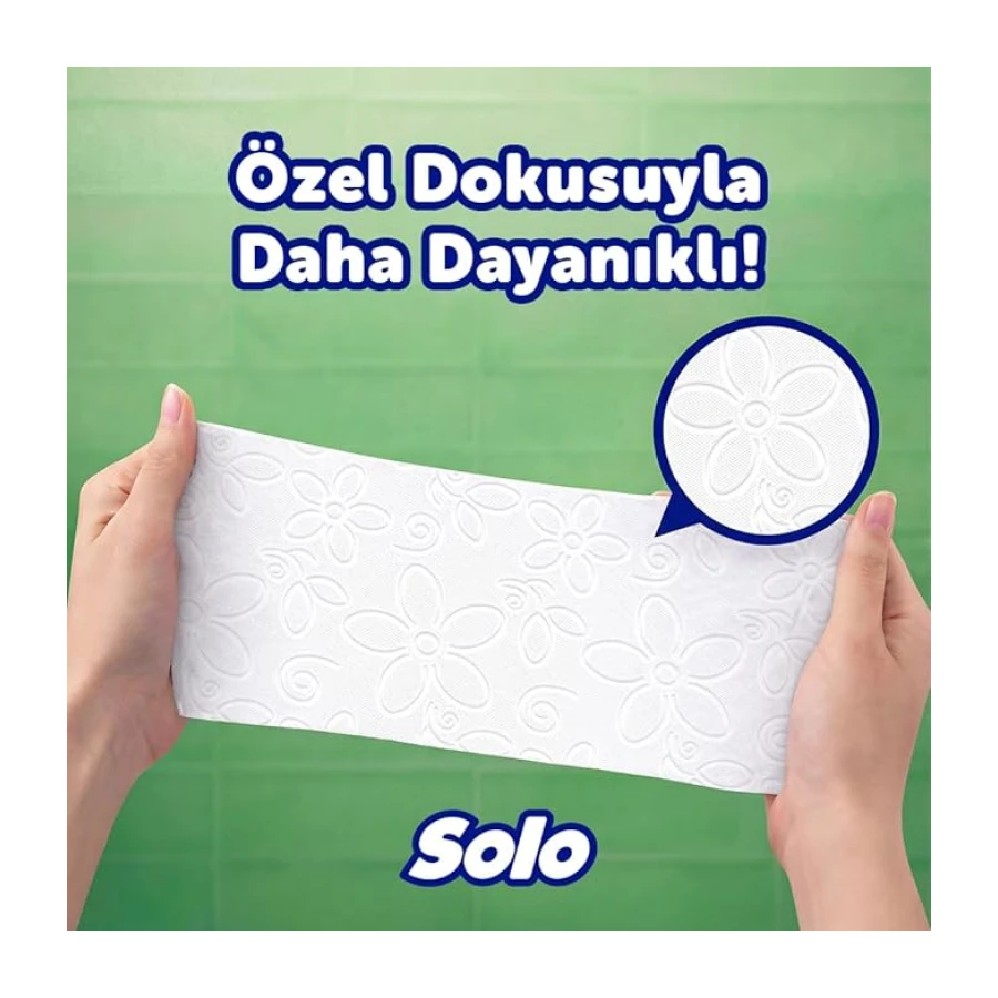 SOLO Bambu Katkılı Tuvalet Kağıdı 40’lı