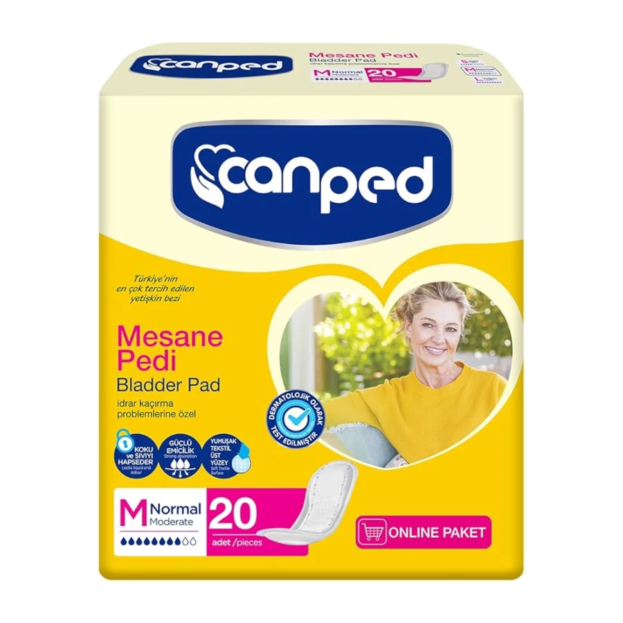 Canped Mesane Pedi Normal 20 Adet