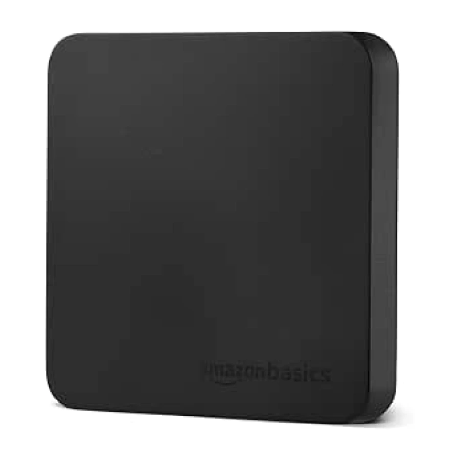 Amazon Basics Unidad de Estado Sólido Externa Portátil de 2TB Velocidades de hasta 2000MB/s USB 3.2 Gen 2 Resistencia IP65 al Agua y al Polvo Negro