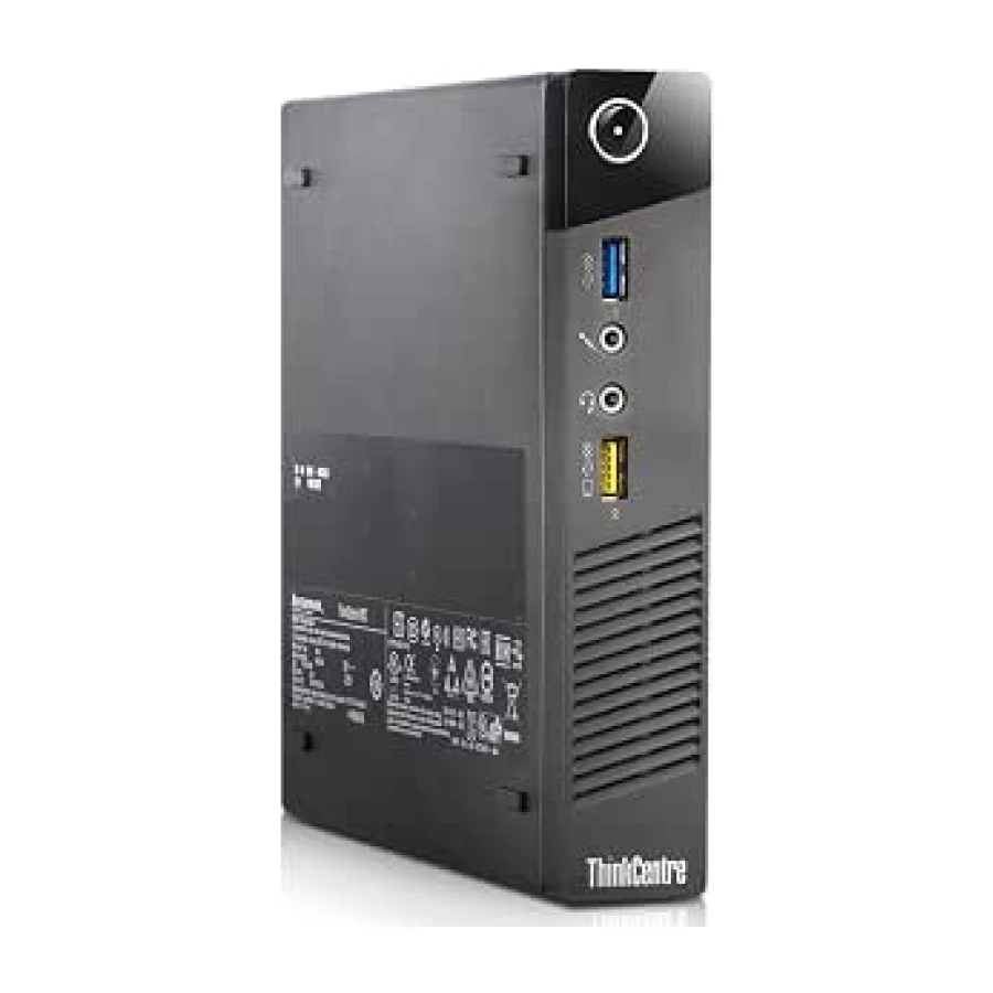 Lenovo Mini PC Desktop ThinkCentre M73 Tiny, Procesador Core i7-4765T, Memoria RAM 16GB, Disco SSD 240GB, Windows 11 Pro
