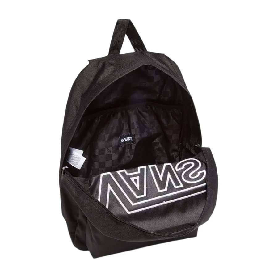 Vans Hombre Mochila Clásica Old Skool De 22 Litros, Black/White