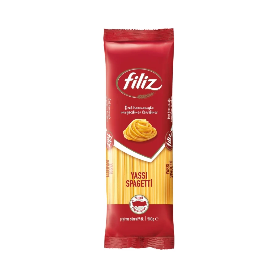 Filiz Yassı Spagetti Makarna 500 g.