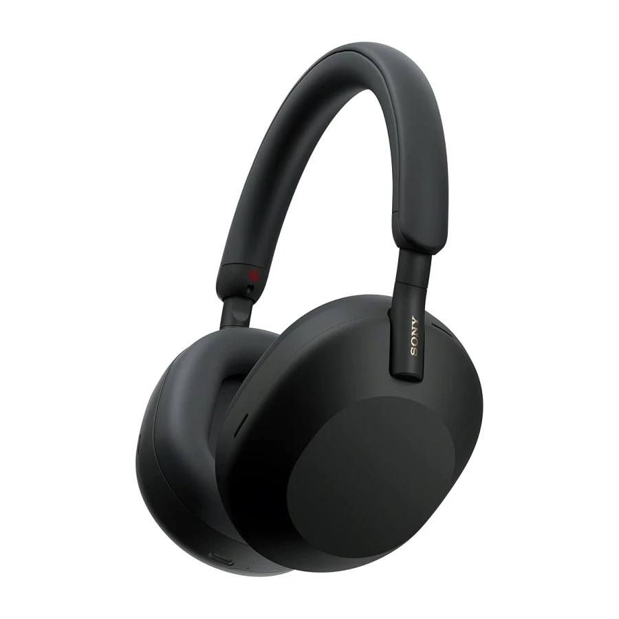 Sony WH-1000XM5 Auriculares Inalámbricos con Cancelación de Activa de Ruido nivel Premium, Audio Espacial Personalizado, Hasta 30h de Batería, Auriculares de diadema Bluetooth, Negro