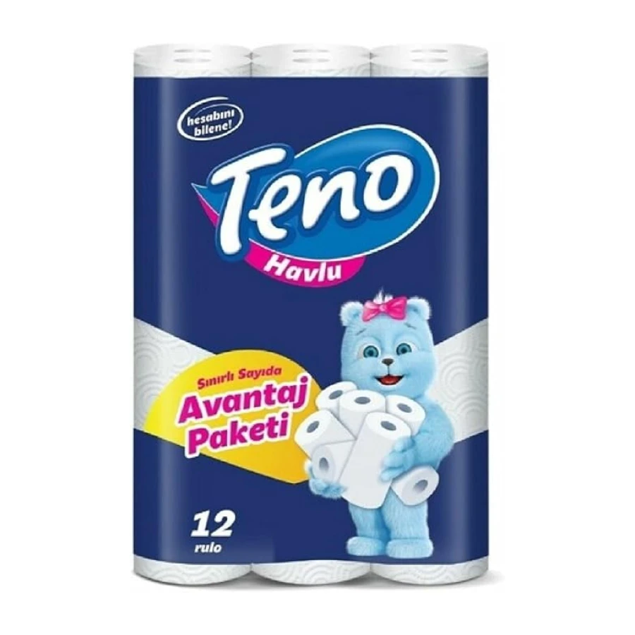 Teno Havlu Avantaj Paketi 12 Adet