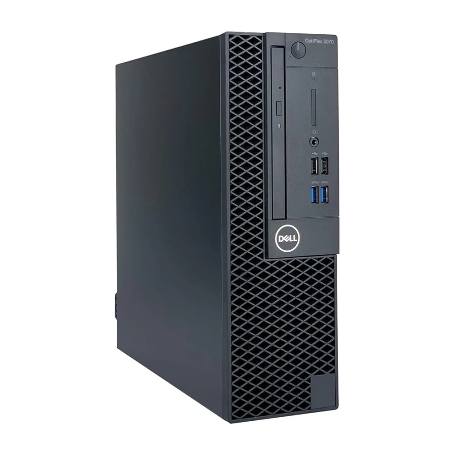 Dell Optiplex 3070 SFF - Ordenador de sobremesa (Intel Core i5-9500, 16 GB de RAM, 512 GB SSD, WiFi, Bluetooth, teclado QWERTY de EE.UU., Windows 11 Pro (reacondicionado)