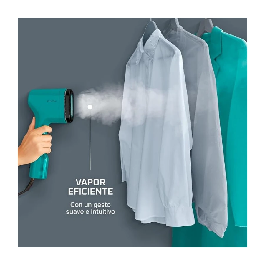 Rowenta Pure Pop, Plancha de Vapor 1300 W para Viaje, Verde