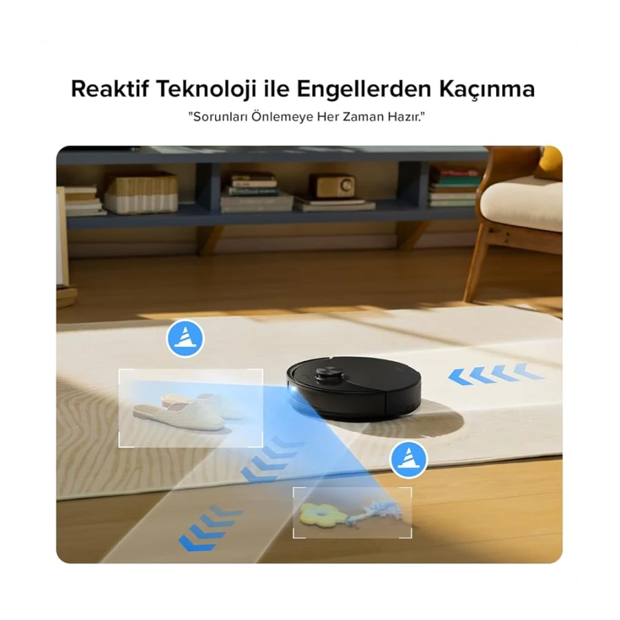 Roborock S8 Pro Akıllı Robot Süpürge Siyah