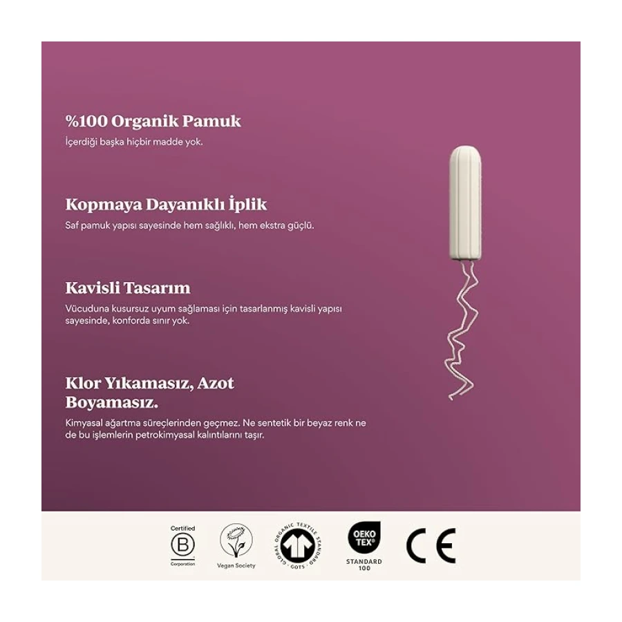 beije 10'lu Mini Tampon