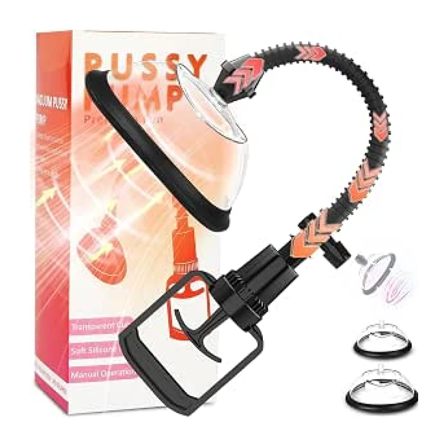 Pezón Vagina Bombas Hembra Succionador Estimulador Coño Agrandador De Pecho Masturbación Juguetes Juguetes Sexuales Para Mujeres Solo (Vaginal Pump)