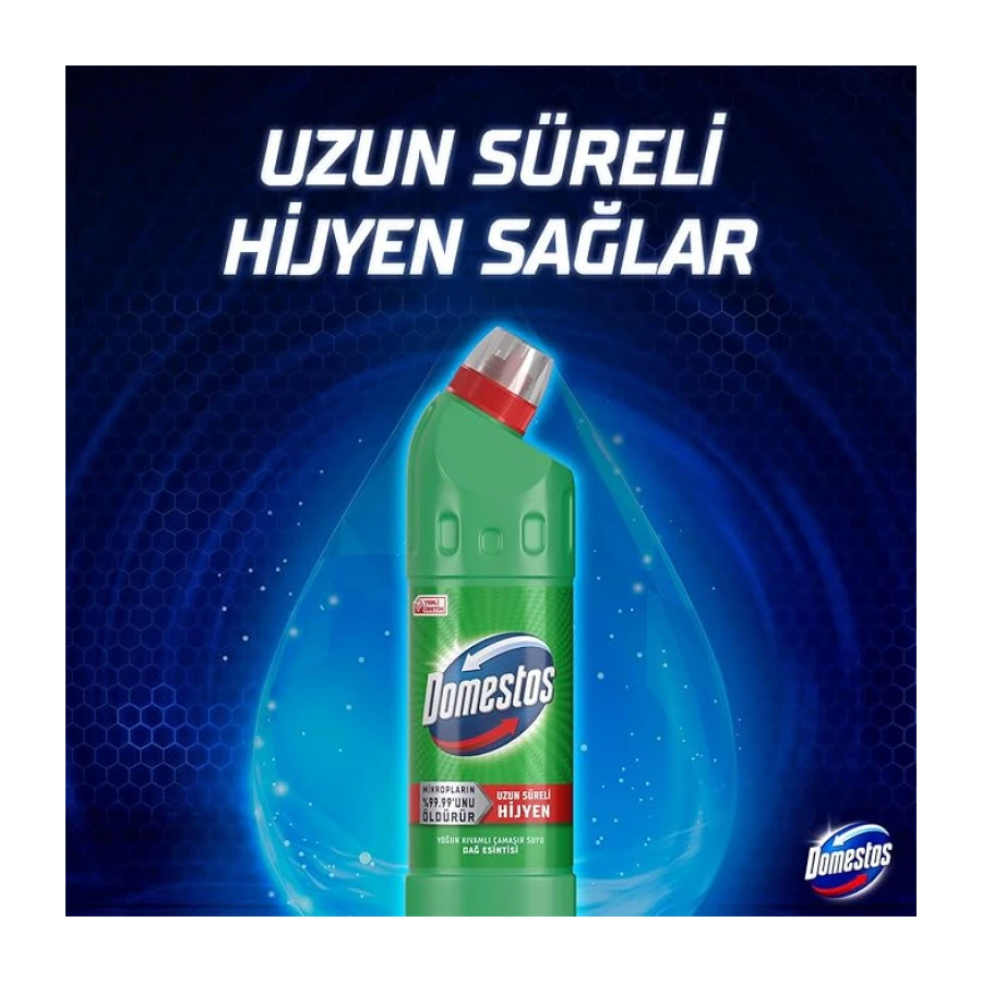 Domestos Yoğun Kıvamlı Çamaşır Suyu Maksimum Hijyen Dağ Esintisi 750 ml