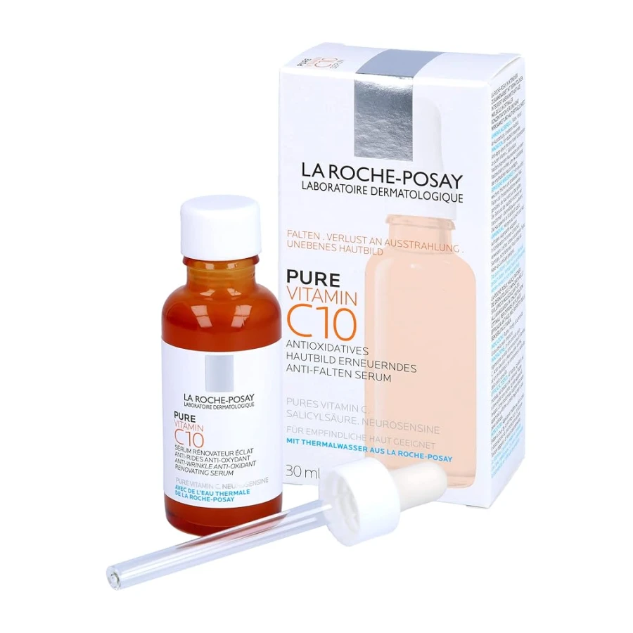 LA ROCHE-POSAY Pure Vitamin C10 Anti-Falten Serum, 30 ml Solución