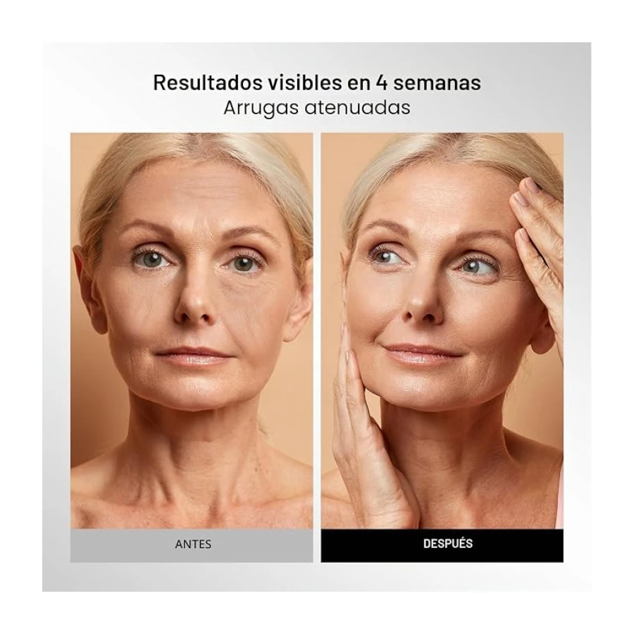 INIA GLOW Máscara LED Facial y Cuello, Luz Roja, Amarilla y Azul, 4 Modos