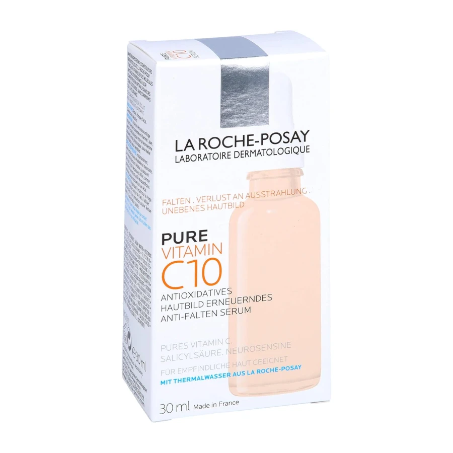 LA ROCHE-POSAY Pure Vitamin C10 Anti-Falten Serum, 30 ml Solución
