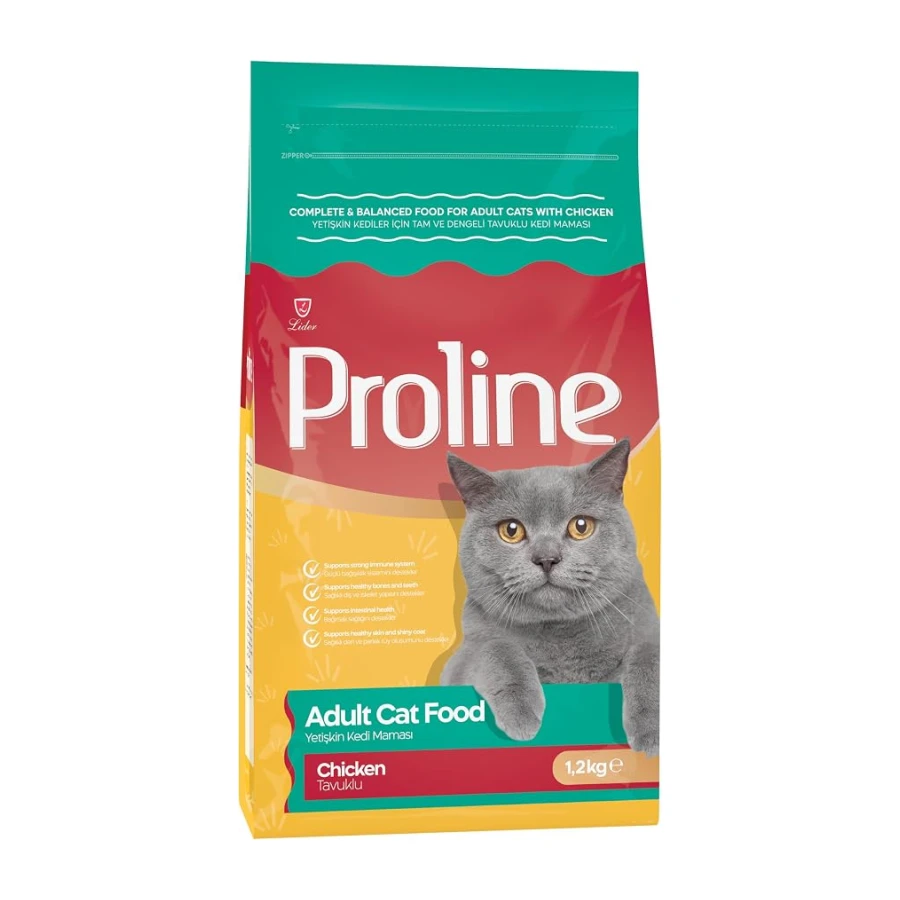 Proline Tavuk Etli Yetişkin Kedi Maması 1.2 KG