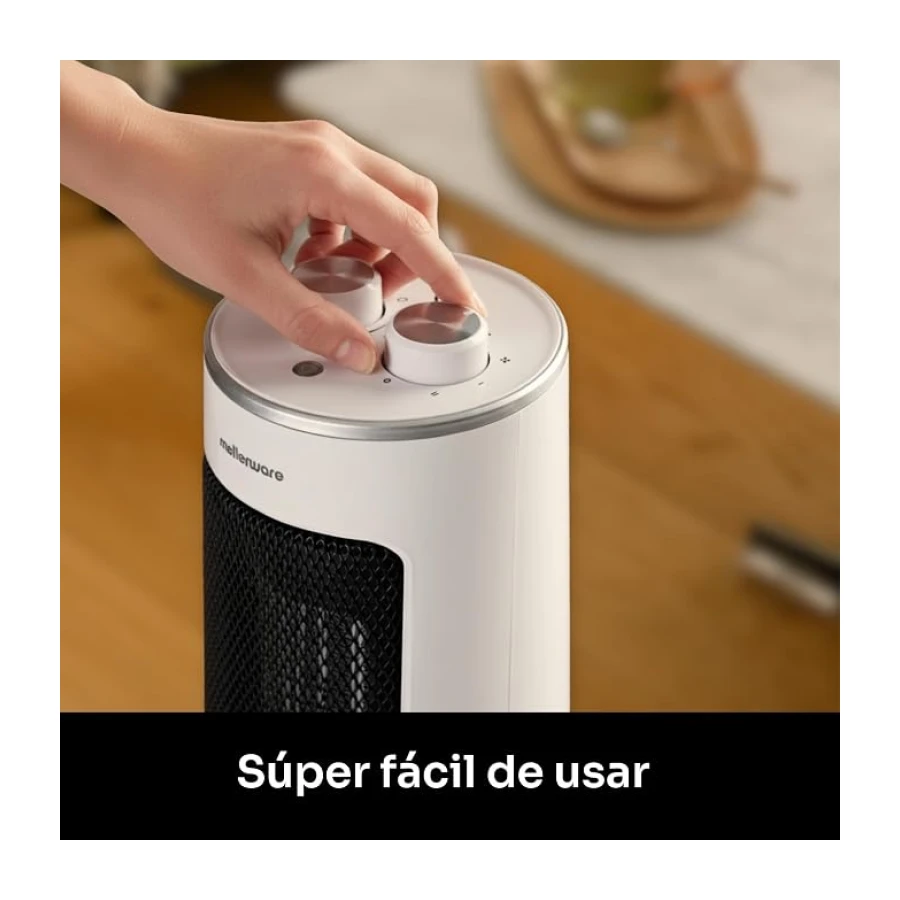 Mellerware Homy! Calefactor Cerámico Bajo Consumo 2000W Oscilante
