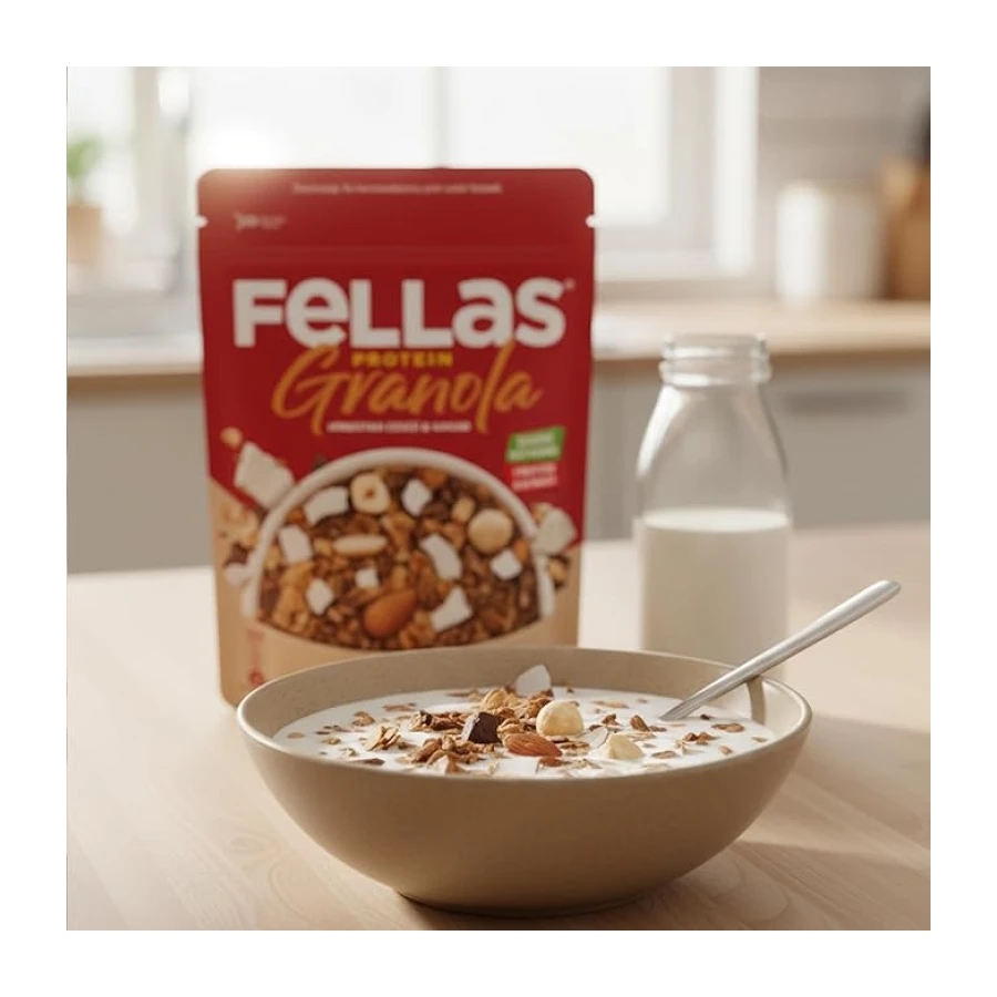 Fellas Protein Granola Hindistan Cevizi ve Kakao 270 gr