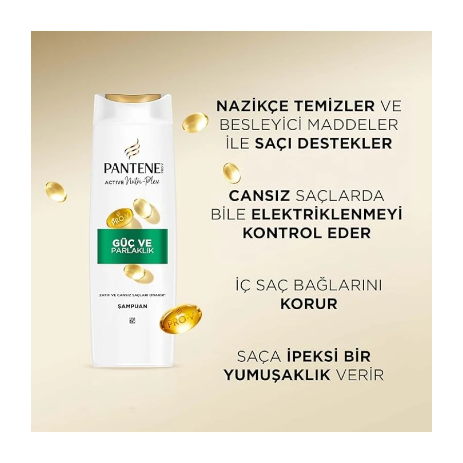 PANTENE Güç ve Parlaklık Şampuan 400 ml