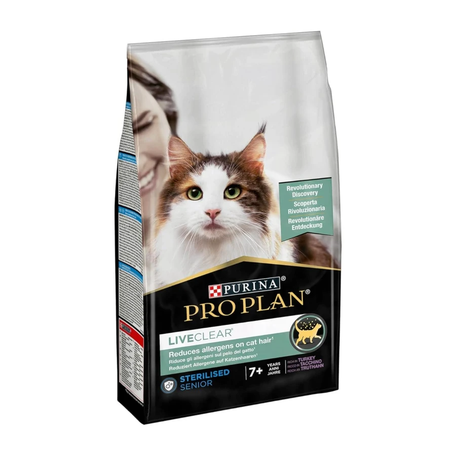 Pro Plan Liveclear 7+ Hindili Kısırlaştırılmış Kedi Maması 1.4 kg