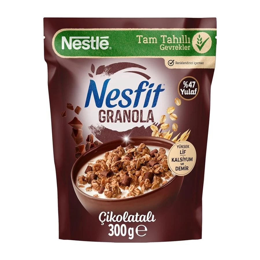 Nestle Nesfit Çikolatalı Granola 300g