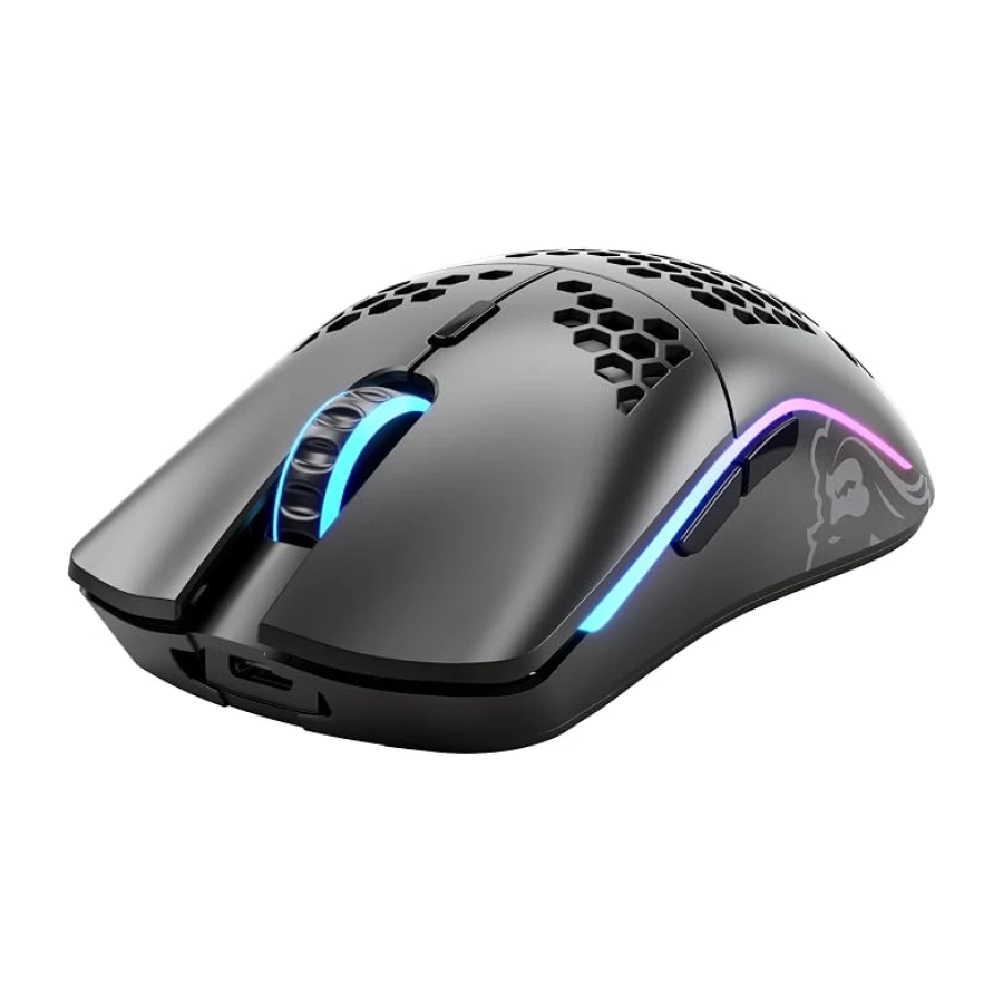 GLORIOUS Model O Wireless Ratón Gaming Inalámbrico Ligero (Negro Mate)