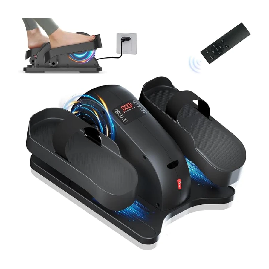 TODO Mini Eliptica Pedales Eliptica Estaticos Personas Mayores, Pedaleador Electrico, Bicicleta Eliptica Fitness para Casa, Ejercitador de Piernas para Ancianos y Adultos