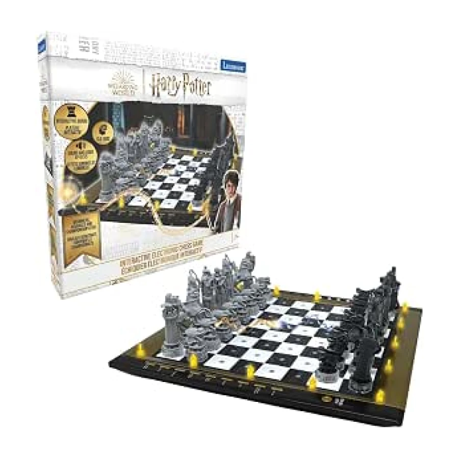 LEXIBOOK, Harry Potter, Juego de Ajedrez Electrónico, CG3000HPLXB