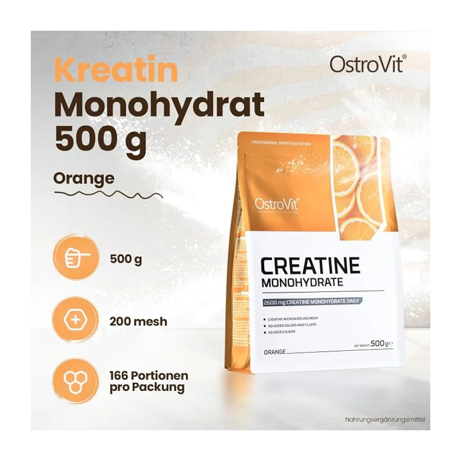 Creatina - 500g - Sabor Naranja