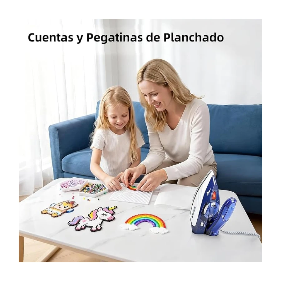 Aigostar Plancha de Viaje Portátil,Doble Voltaje 120V-240V