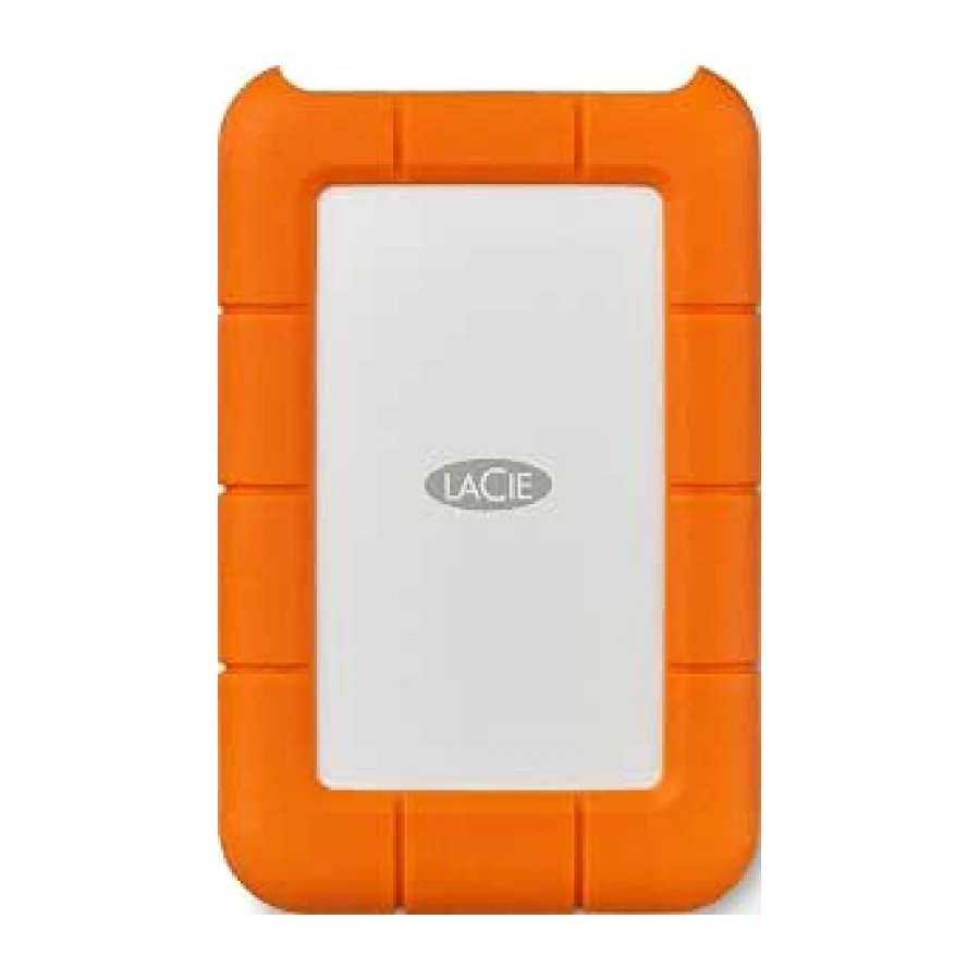 LaCie Rugged Mini 2TB, disco duro externo portátil, 2.5", para PC Mac iPad & iPhone, Data Rescue Services (LAC9000298)