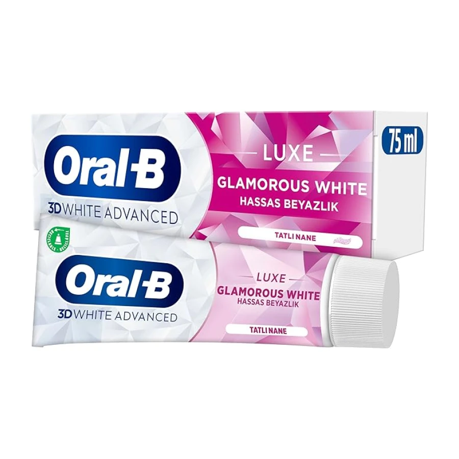 Oral-B Pro 3D White Advanced Luxe Glamorous White Diş Macunu 75 ml