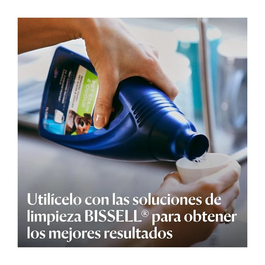 BISSELL SpotClean Pet Pro Aspiradora de Agua Tapicería 750W 15585 | Lava aspiradora ideal para dueños de mascotas, para alfombras, tapicería, sofá, auto y más