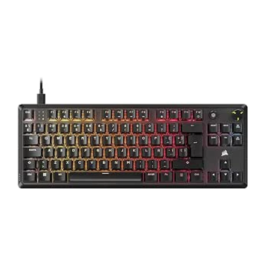 Corsair K70 Core TKL RGB Teclado Tenkeyless para Juegos – Negro