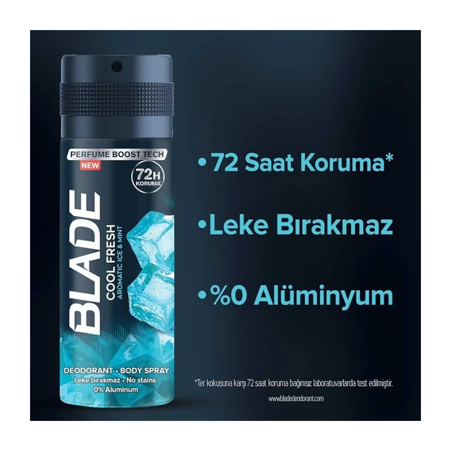 BLADE Deodorant Cool Fresh, 150 Mililitre