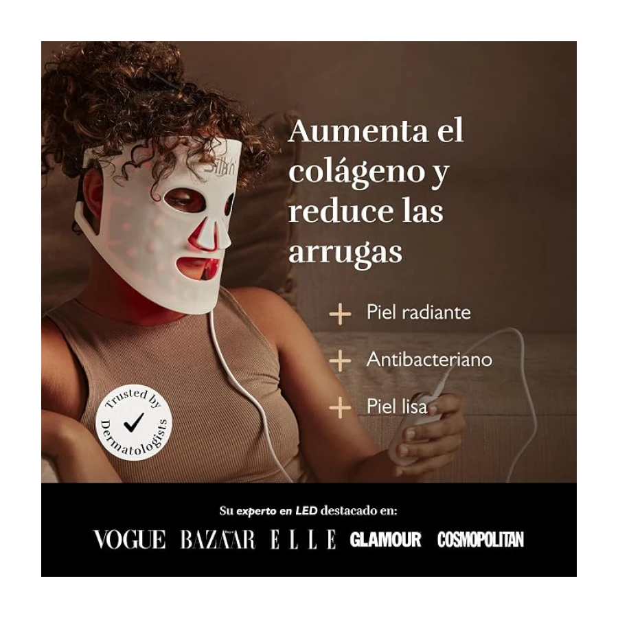Silk'n LED Face Mask 100 Mascarilla Facial 4 Colores de Luz Blanca
