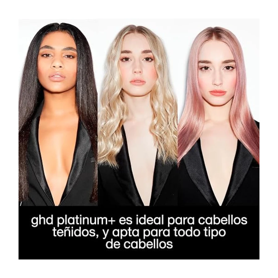 ghd Platinum+ - Plancha de Pelo Profesional Inteligente, Cabello Más Fuerte