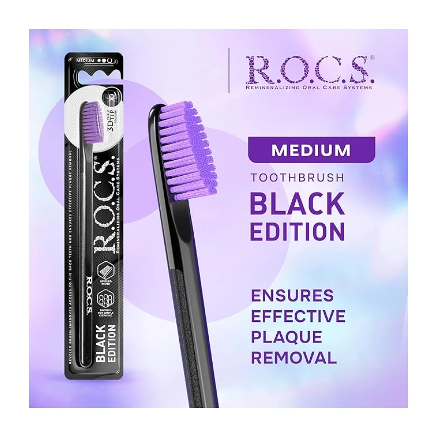 R.O.C.S. Diş Fırçası Black Edition