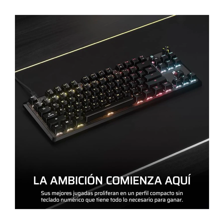 Corsair K70 Core TKL RGB Teclado Tenkeyless para Juegos – Negro