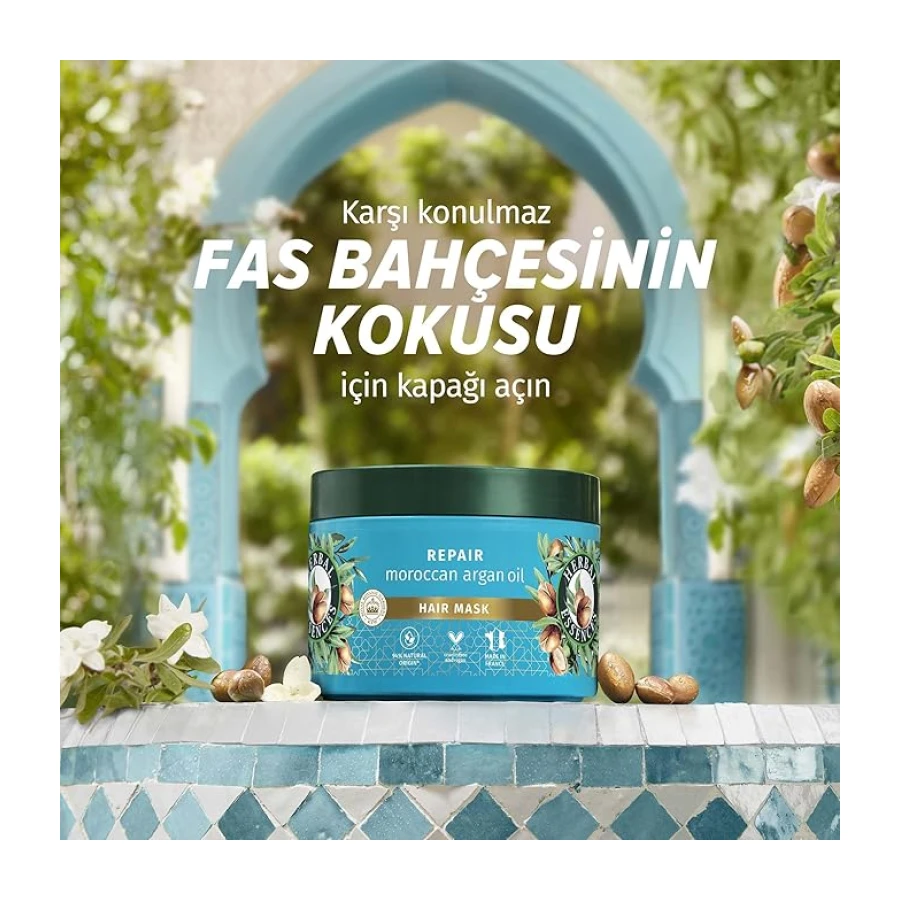 Herbal Essences Onarıcı Argan Yağı Saç Bakım Maskesi 300ml