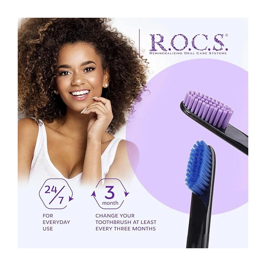 R.O.C.S. Diş Fırçası Black Edition
